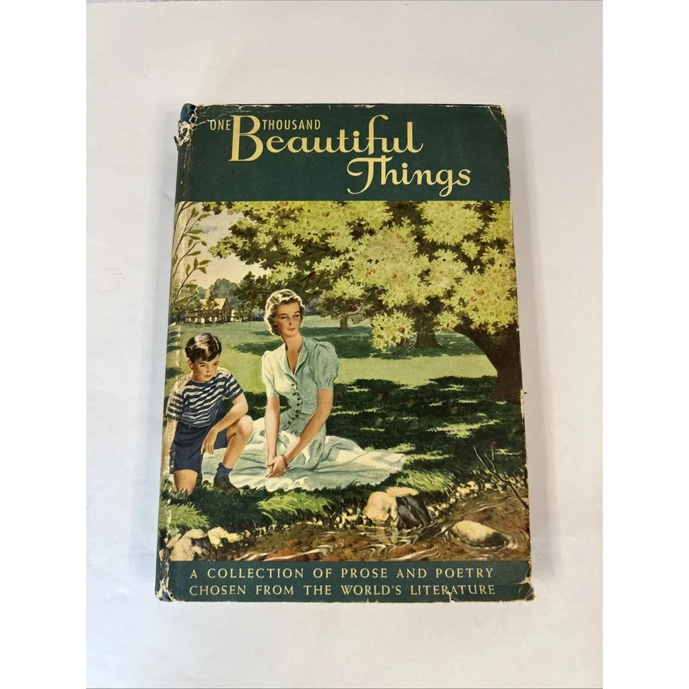 One Thousand Beautiful Things Marjorie Barrows Prose Poetry Collection HCDJ 1947